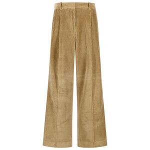 Róhe 'Ted' Beige Cotton Pants Women